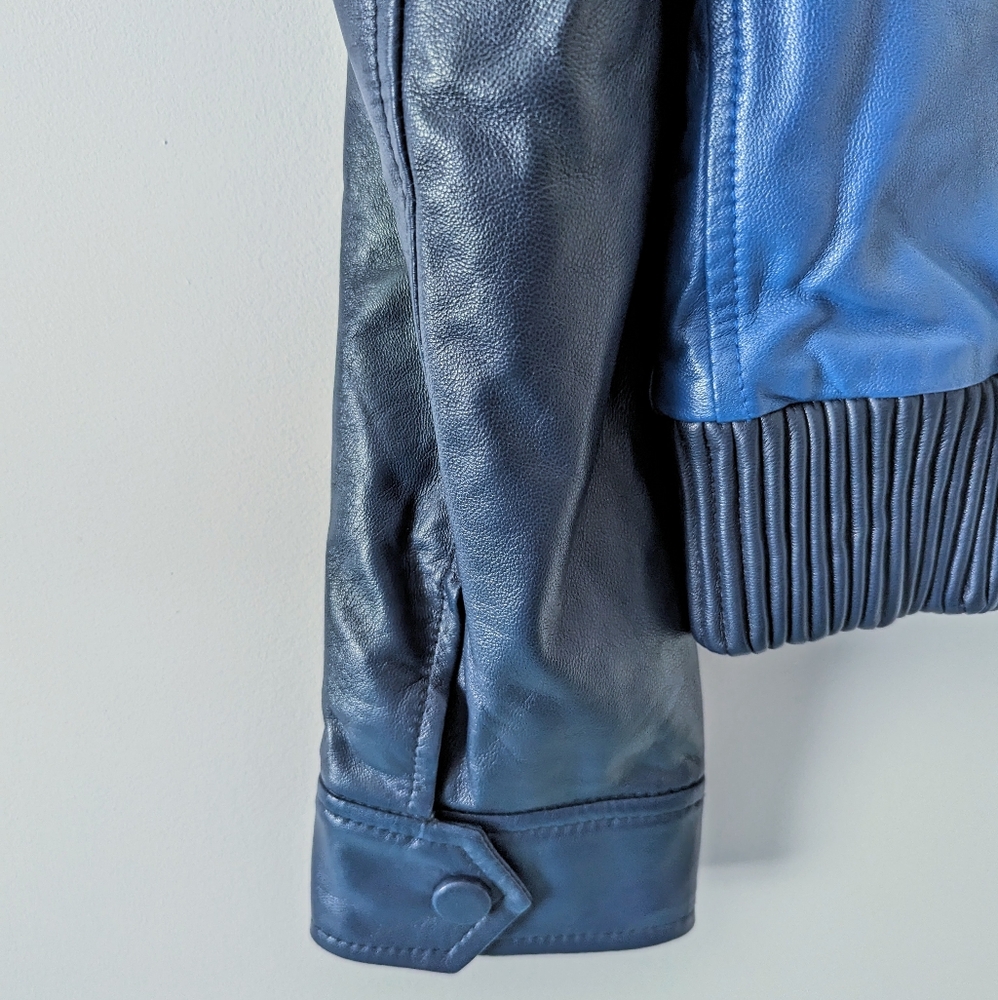 Barnabe Hardy Blue Patchwork Origami Crossweave B… - image 8